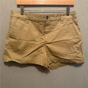 A New Day Tan Khaki Shorts Size 10